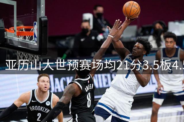 亚历山大世预赛场均21分3.5板4.5助3断，高效表现助加拿大全胜